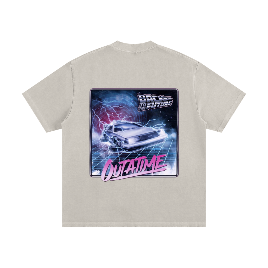 Heavyweight Vintage Washed Frayed T-Shirt