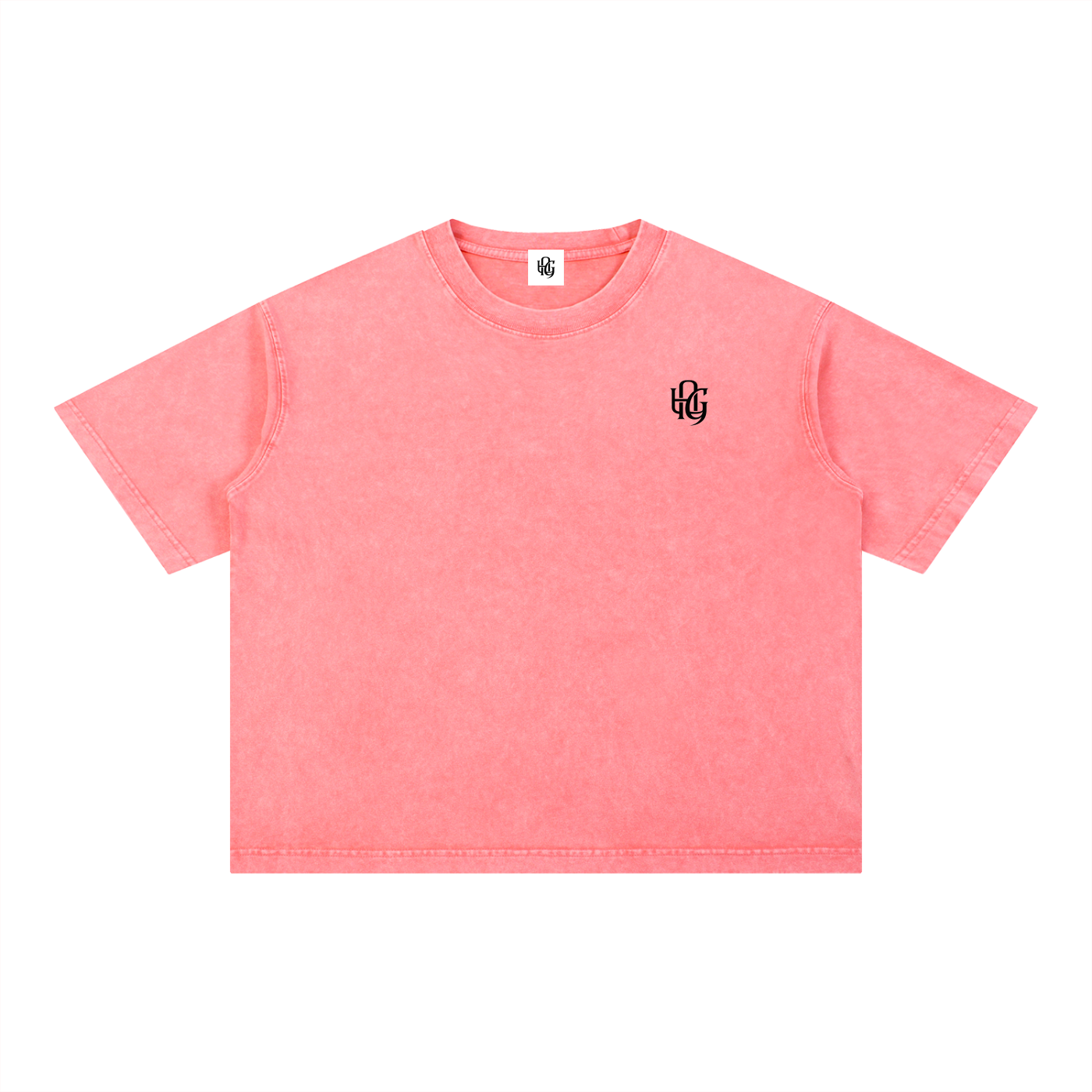 Mineral Wash Boxy Cotton T-Shirt