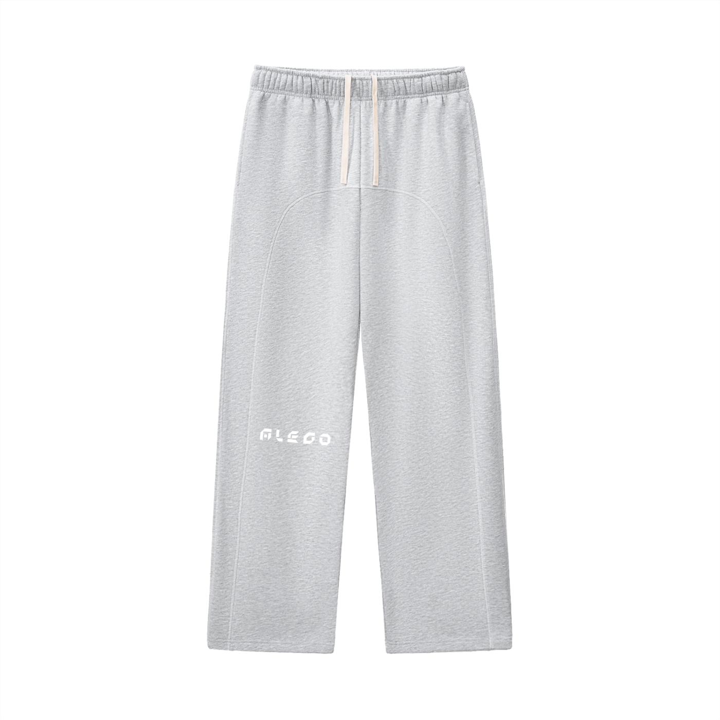 Contrast-Stitched Fleece Sweatpants