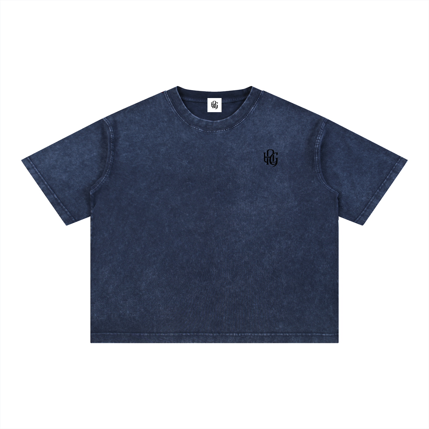 Mineral Wash Boxy Cotton T-Shirt