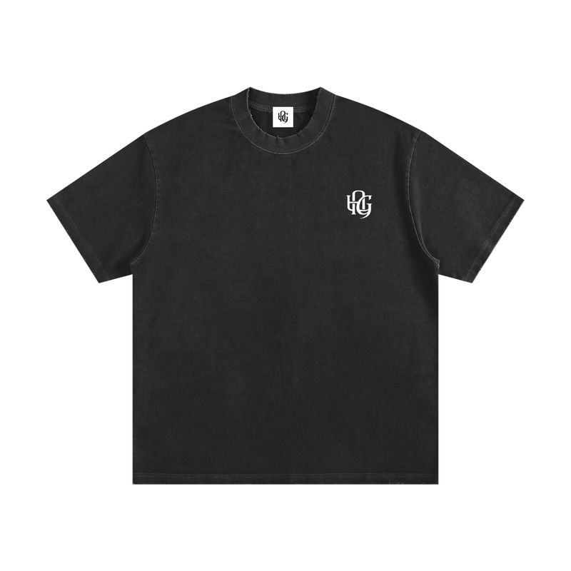 Heavyweight Vintage Washed Frayed T-Shirt