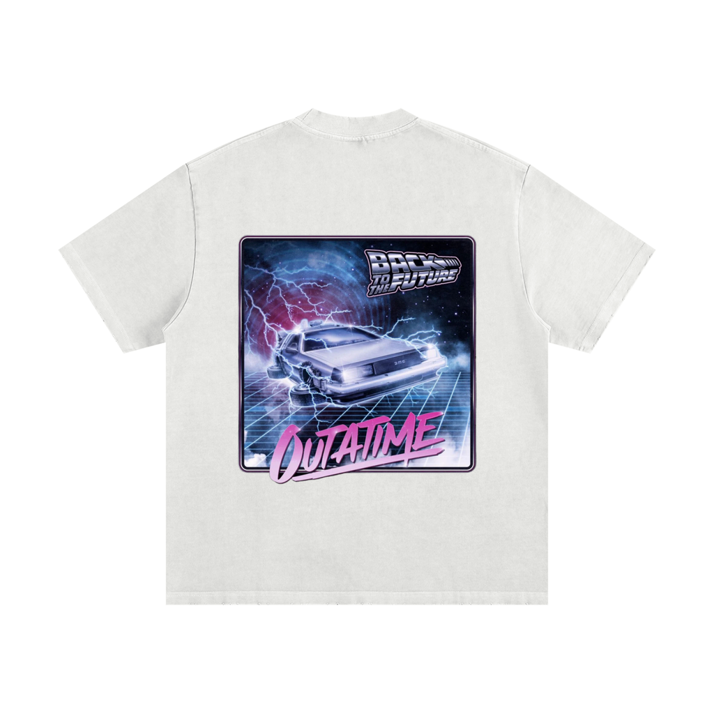 Heavyweight Vintage Washed Frayed T-Shirt