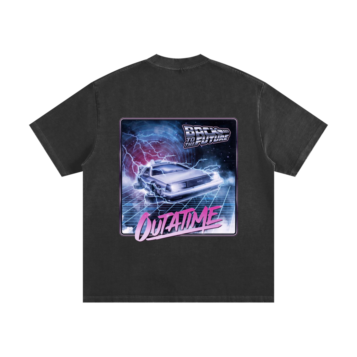 Heavyweight Vintage Washed Frayed T-Shirt