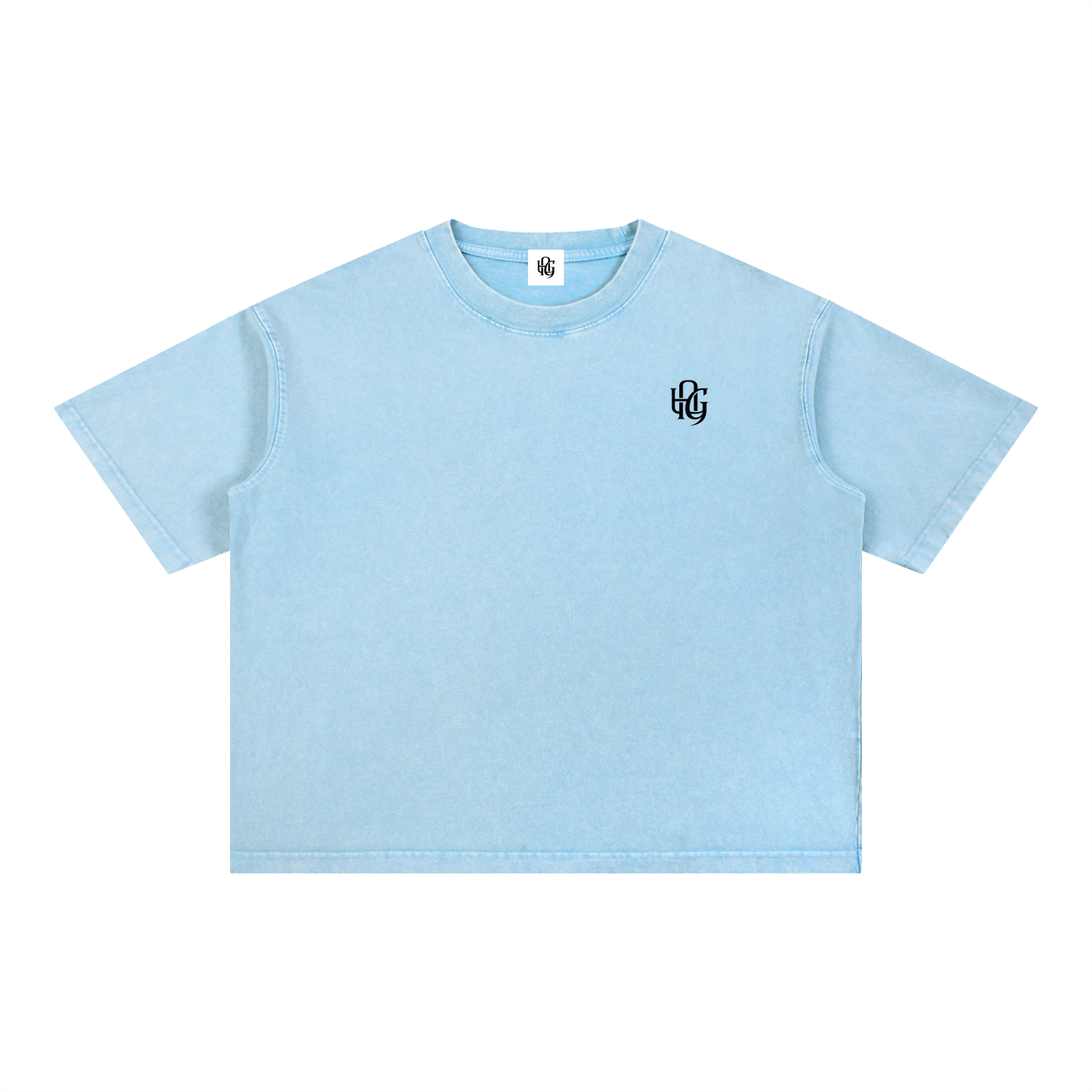 Mineral Wash Boxy Cotton T-Shirt