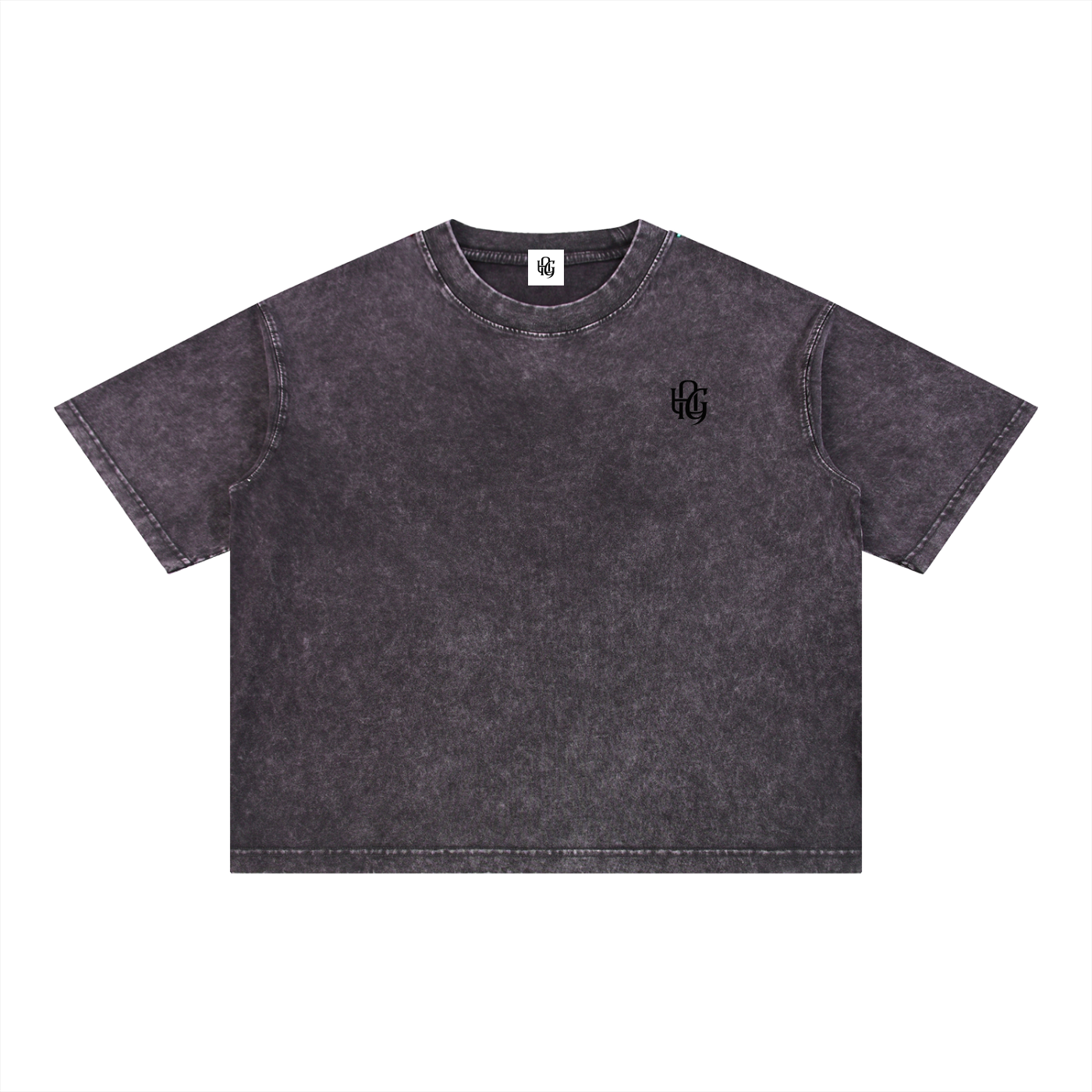 Mineral Wash Boxy Cotton T-Shirt